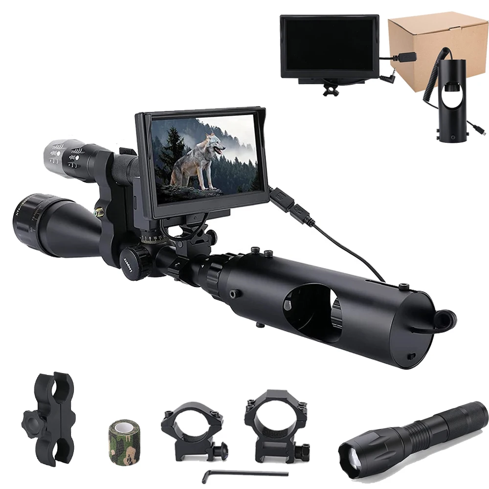 

850nm Infrared VSCEL Chip IR Night Vision Riflescope Hunting Scopes Optics Sight Hunting Camera Hunting Wildlife Night Vision