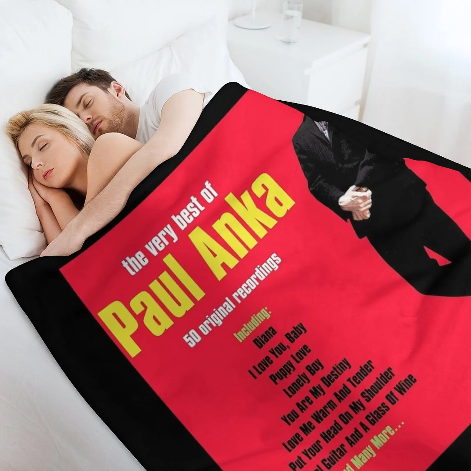 Роскошное винтажное одеяло с изображением пола Анки