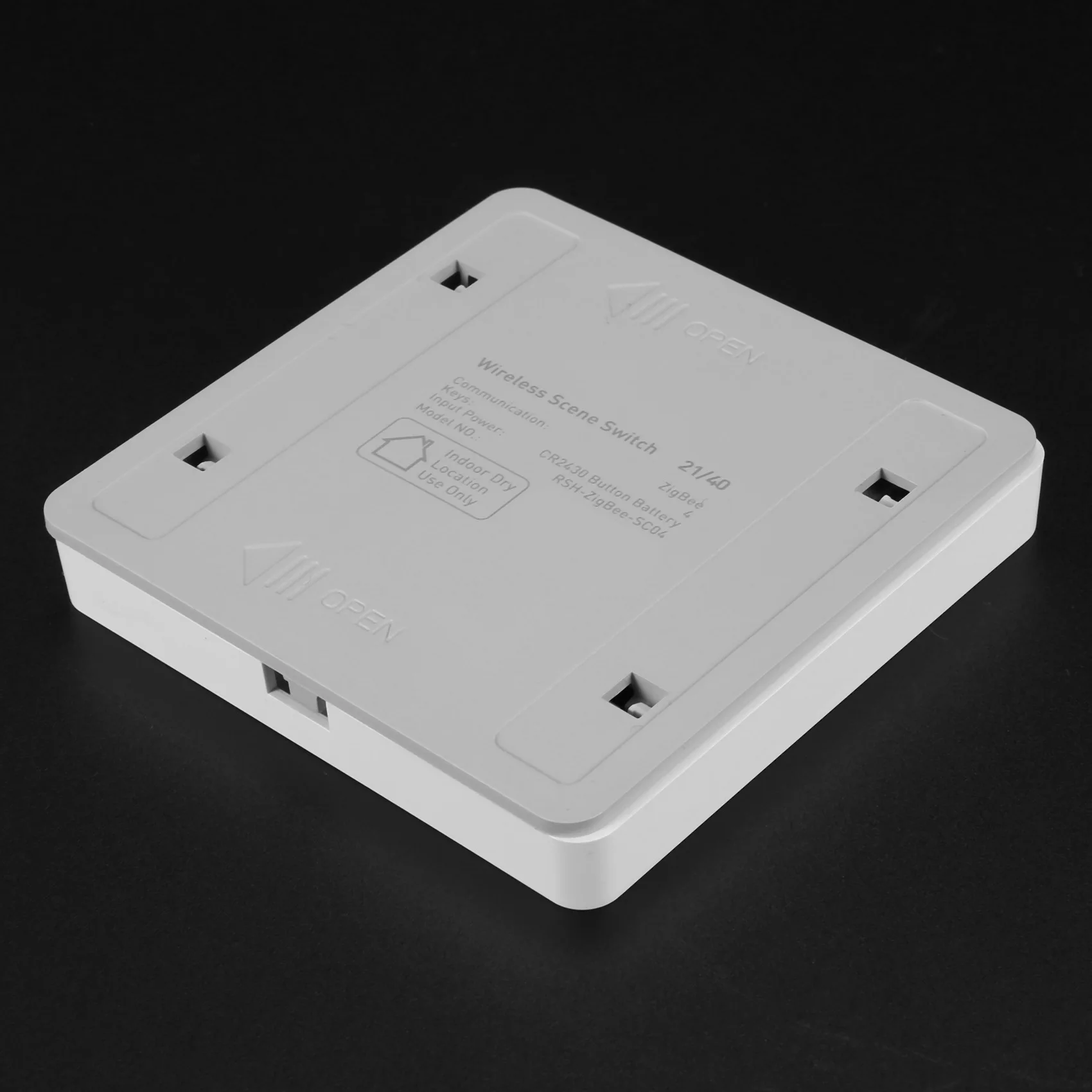 С управлением через приложение Zigbee Gateway, умный дом, без проводов, 4-полосная панель Smart Tuya, сцена, кнопка переключателя, бу (art.: 3920c23d2eade) - 3920c23d2eade