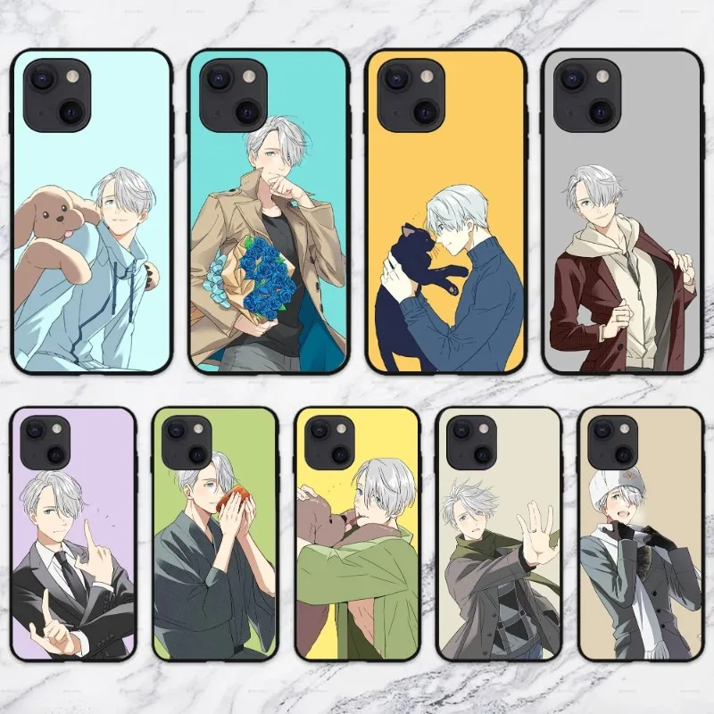 

Чехол для телефона Victor Nikiforov для IPhone 14 13 12 11 XS X 8 7 6 Plus Mini Pro Max SE 2022, мягкий черный чехол для телефона