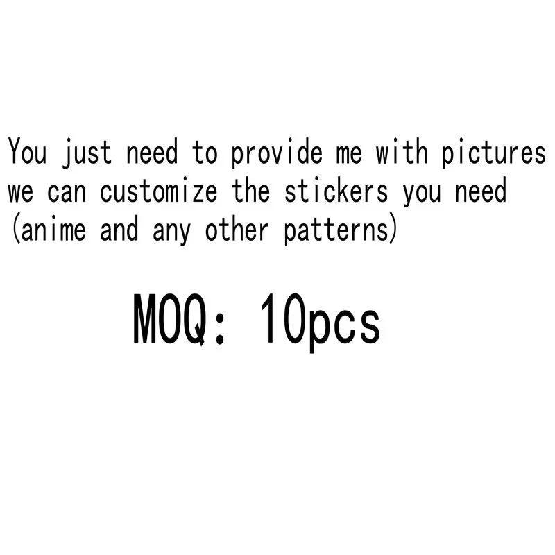 Pаспродажа 100 шт., водонепроницаемые Стикеры для карточек, в стиле аниме
