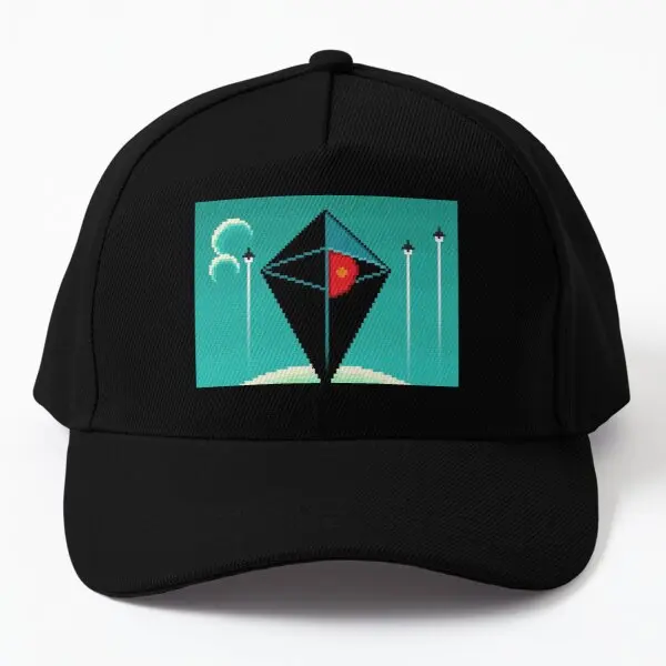 

No Mans Sky Atlas Pixelated Baseball Cap Hat Snapback Black Women Printed Hip Hop Mens Casquette Czapka Fish Bonnet Boys