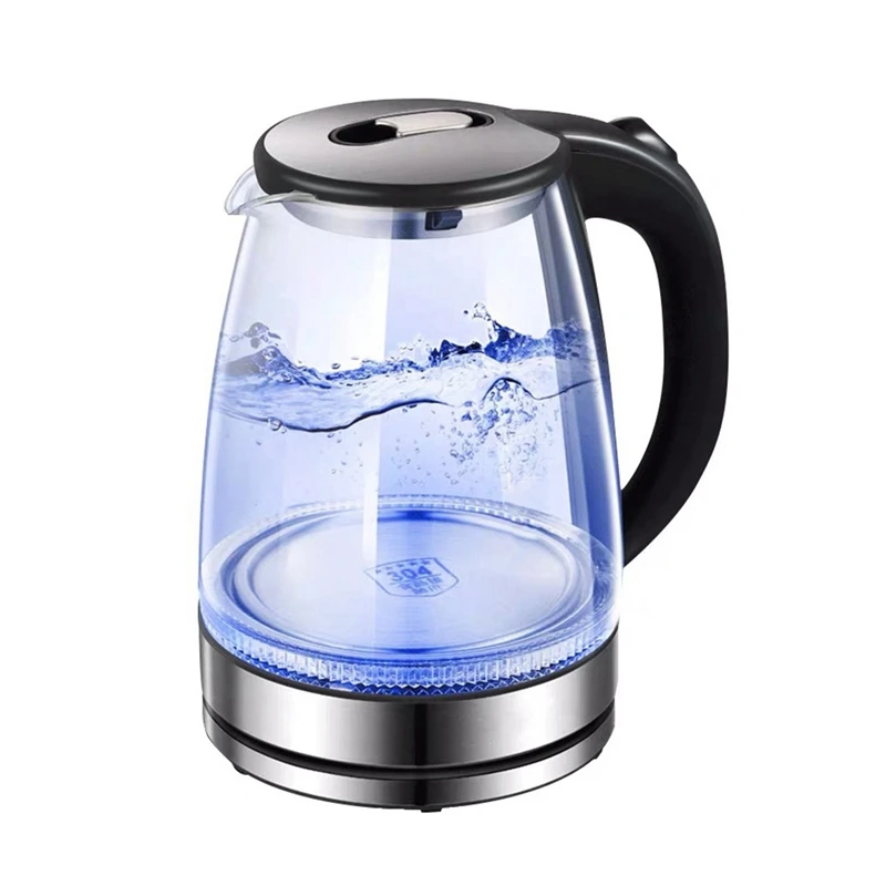 

Electric Kettle 1.7L- Electric Glass Tea Kettle Cordless Portable Glass Jug Kettle With Auto Shutoff Protection, EU Plug
