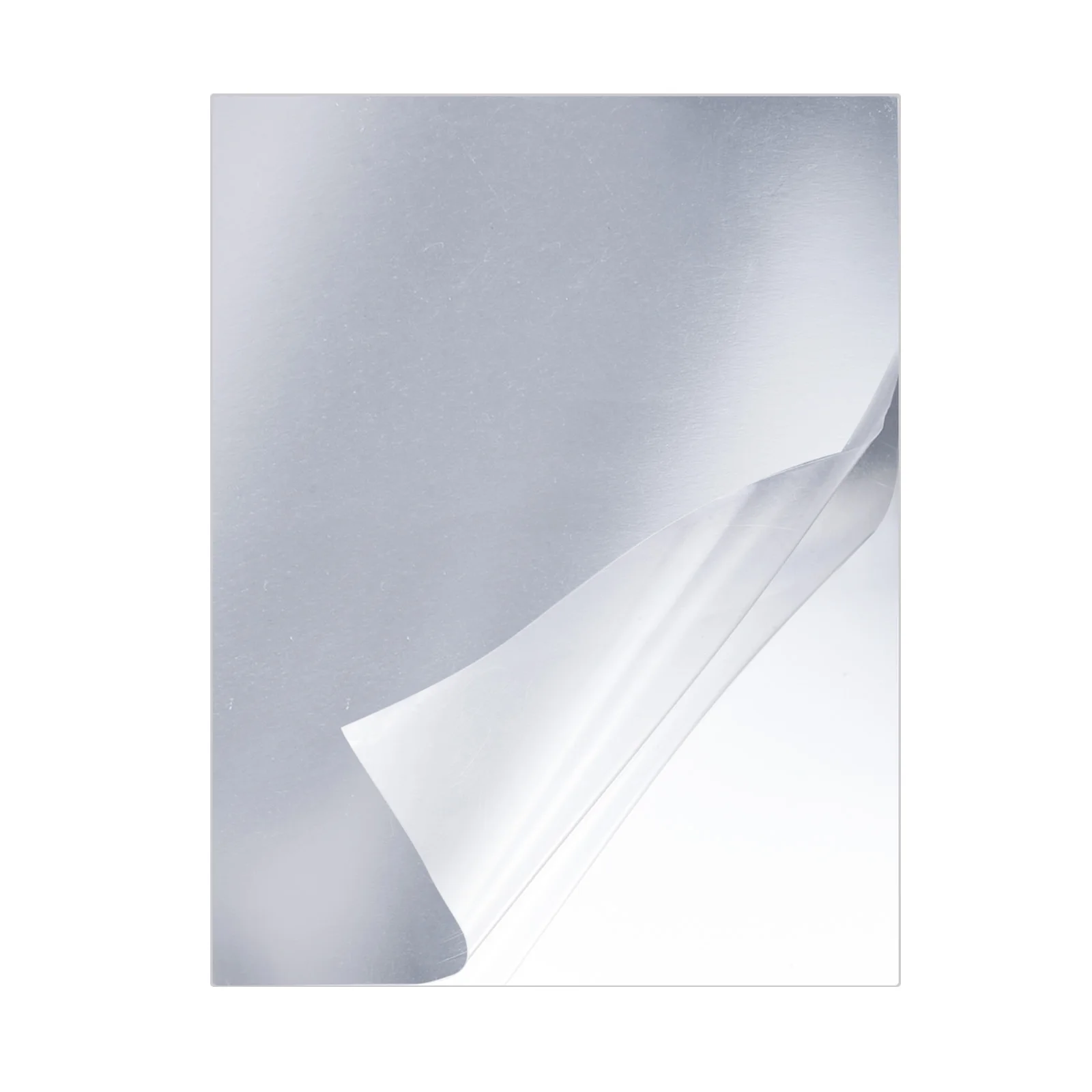 

Uxcell Flexible Mirror Sheet 280mm x 216mm x 0.7mm Self Adhesive Wall Sticker 1 Pcs