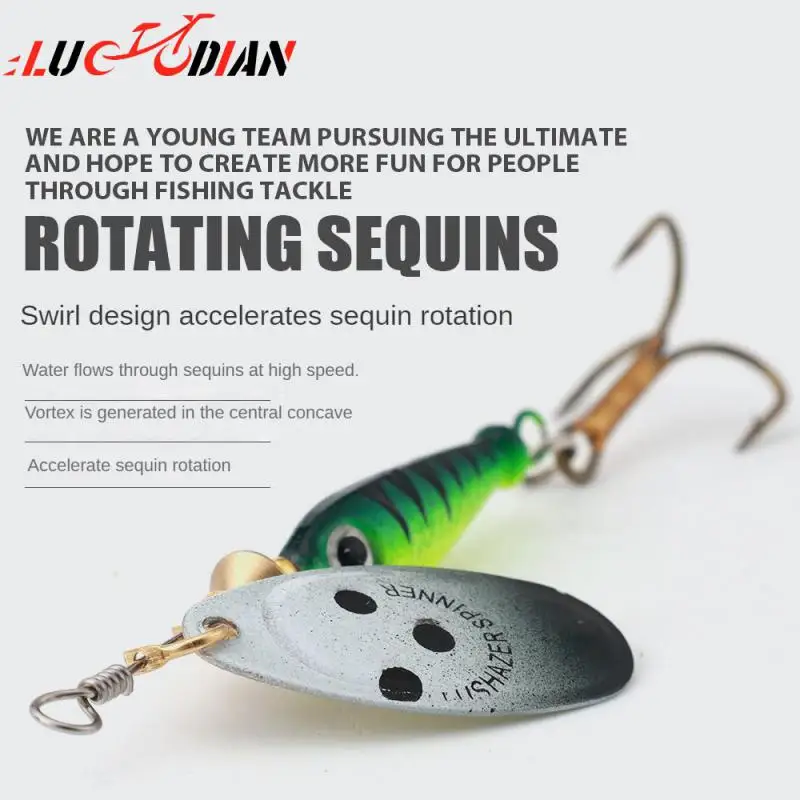 

Luya Soft Bait Bait A Variety Of Bionic Swimming Style Design Eddy-current Design Fake Bait Three Hooks Three Hook Design