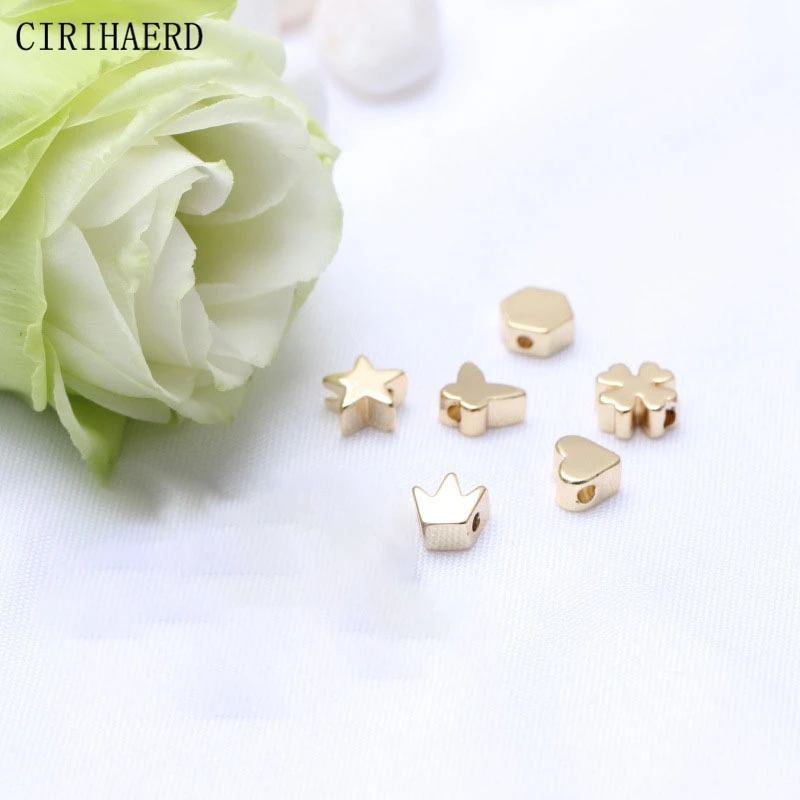 Рисунок 3 - Латунные позолоченные бусины