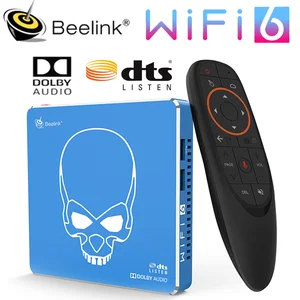 Imported Beelink GT King Pro WiFi 6 TV BOX Android 9.0 Amlogic S922X-H Quad Core 4GB 64GB 4K 75fps Support BT