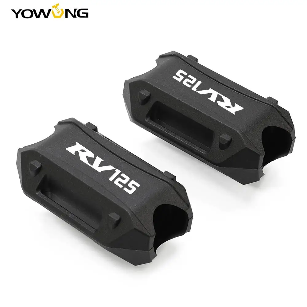 

FOR SUZUKI RV125 RV200 RV 125 RV 200 2003-2016 2015 Motorcycle Rcing Engine Crash bar Protection Bumper Decorative Guard Block