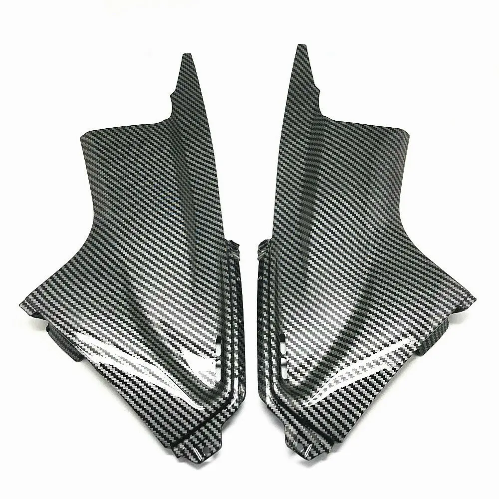 

Motorcycle ABS PLASTIC Hydro Dipped Carbon Fiber Finish Side Air Duct Cover Fairing Insert Part For YAMAHA YZF R6 2003-2005