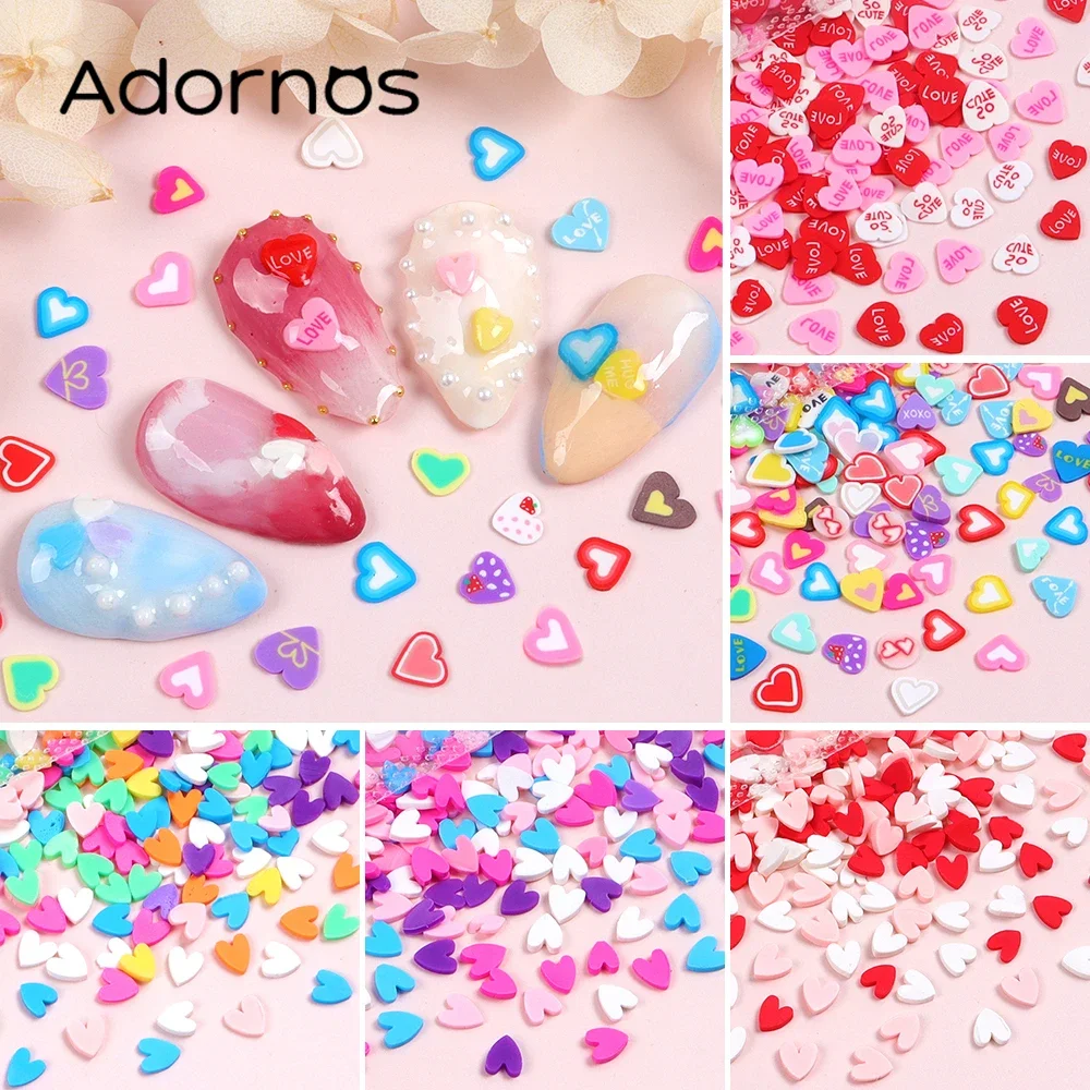 Полимерное наполнение любовь сердце фотография День Святого Валентина кавайное