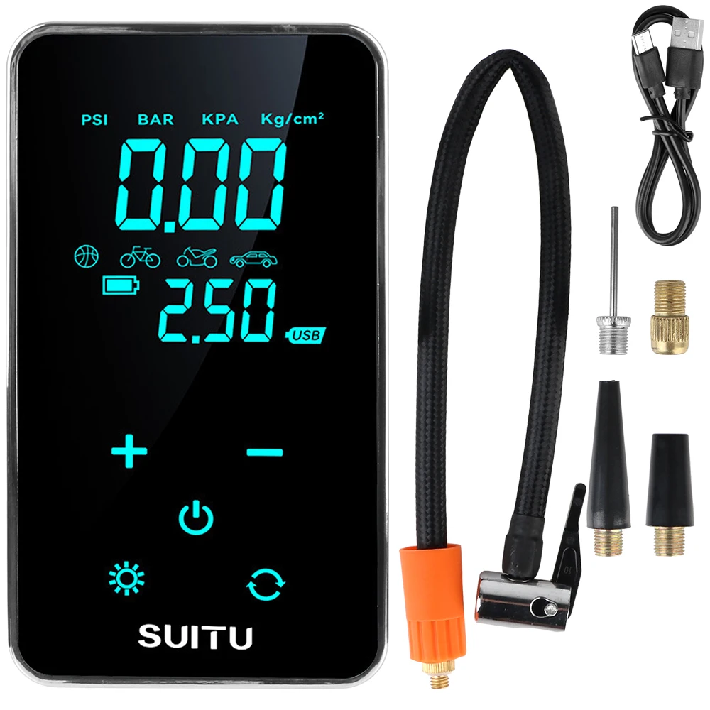 Беспроводной Электрический Воздушный Насос Для Автомобиля Мотоцикла