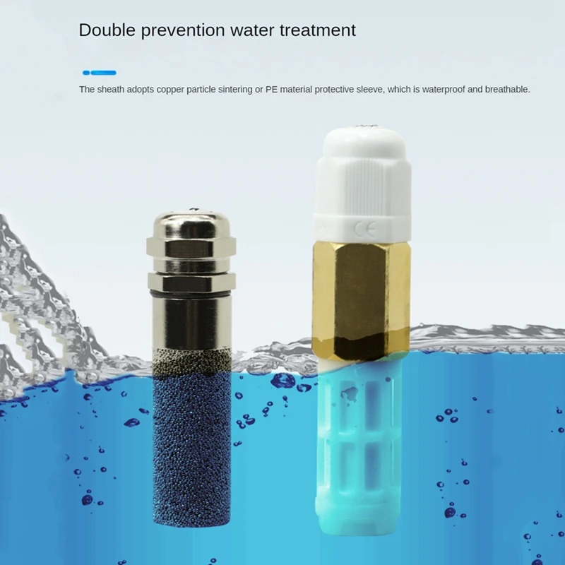 DC5-28V RS485 Датчик температуры и влажности Modbus XY-MD03 Коллектор - металлическая головка