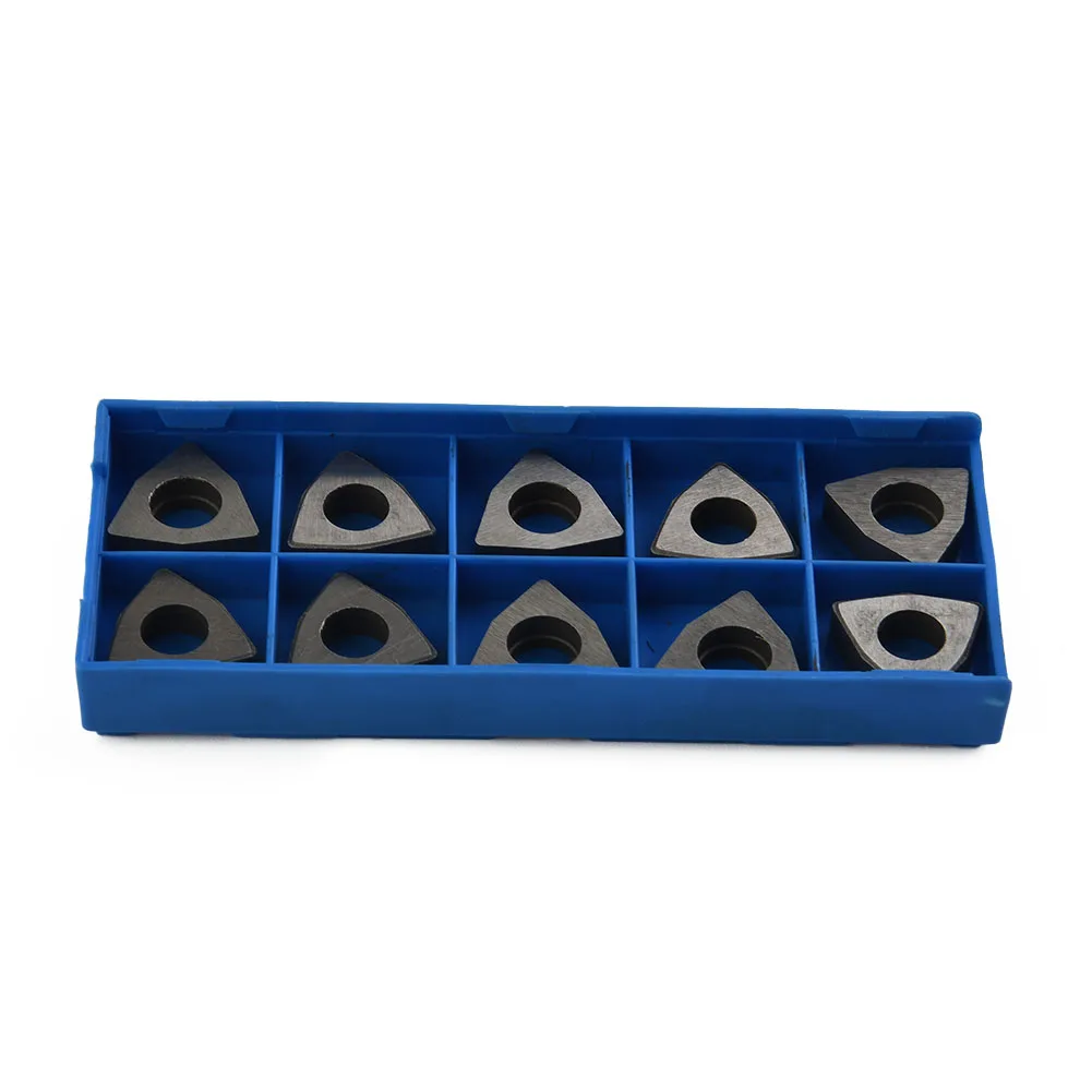 

Carbide Shims for Turning Tool High Efficiency & Good Wear Resistance MW0804 MS1204 MC1204 Trigon 10PCS Included