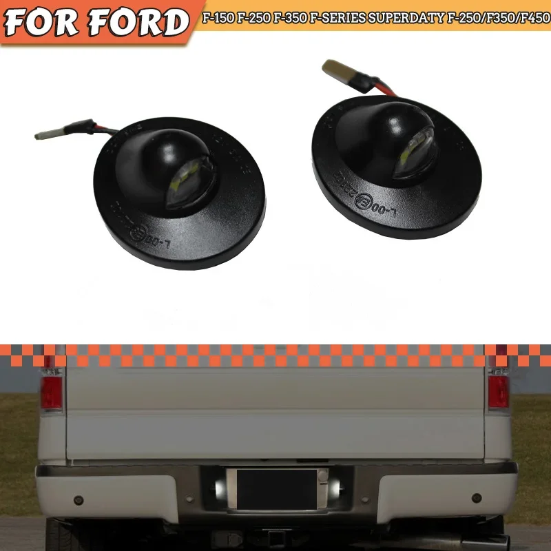 1 пара светодиодные лампы для номерного знака 12 В