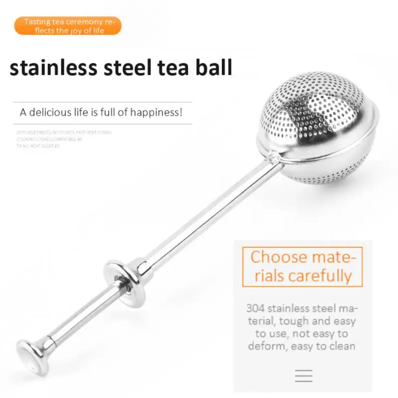 

For Spice Bags Infusor Tea Infuser Sieve Tools Stainless Steel Ball Tea Filter Maker Brewing Items Services Teaware Tea Strainer