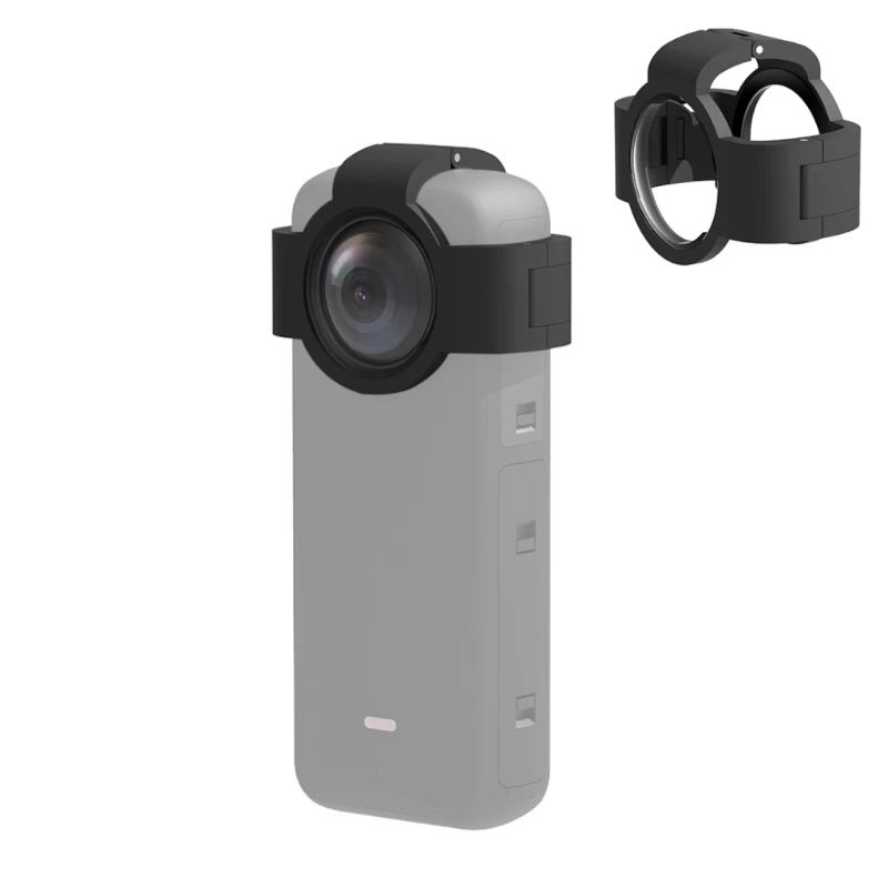 

Защитная крышка объектива защелкивающаяся конструкция для 360X3, защита объектива с защитой от царапин аксессуары для экшн-камеры