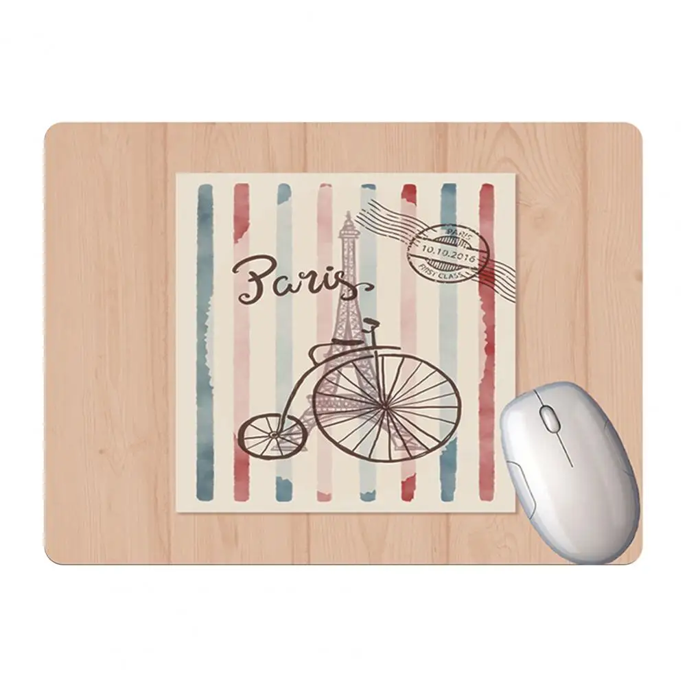 Экологичный полезный коврик для мыши с изображением Эйфелевой башни гладкой