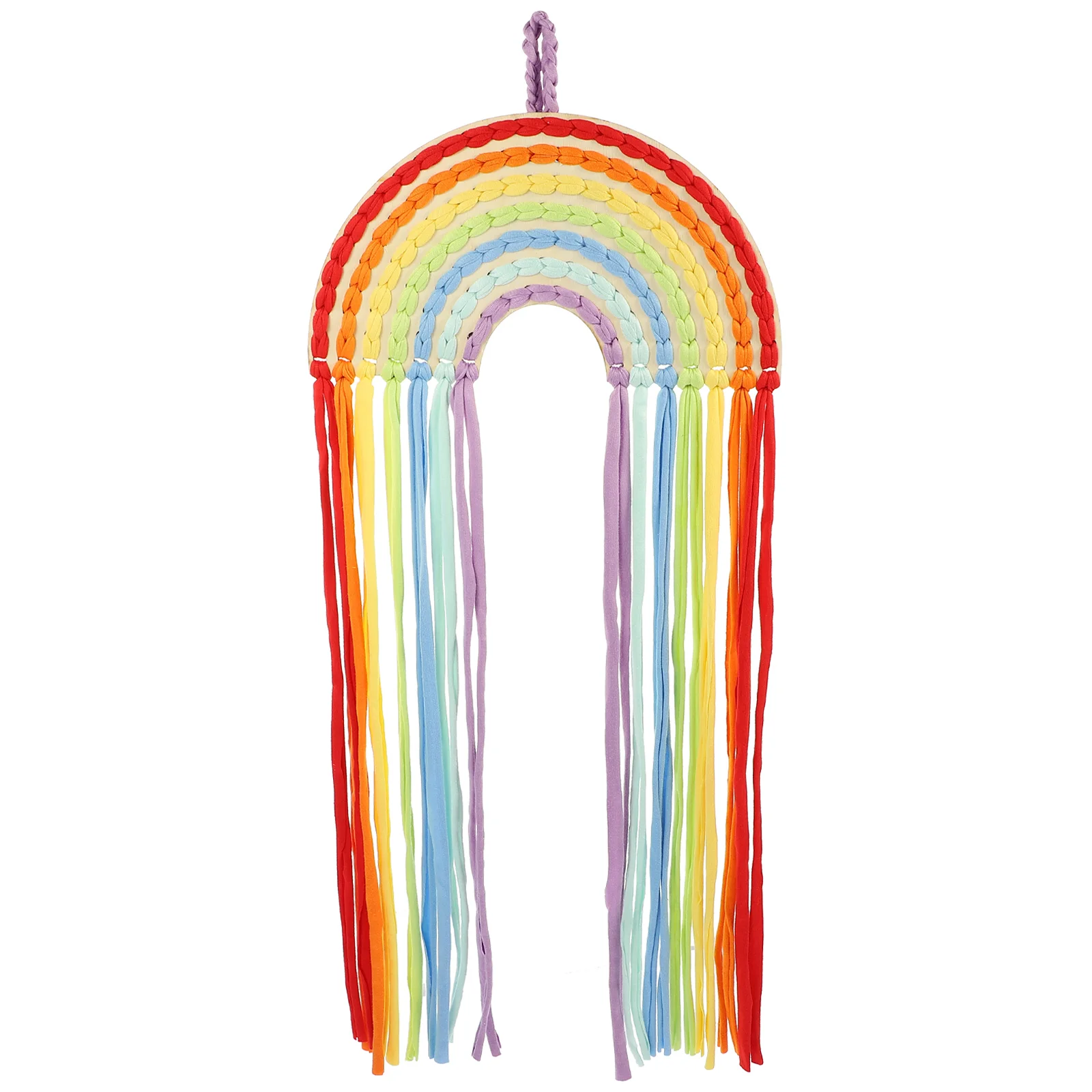

Delicate Hair Clip Holder Wall Hanging Rainbow Hair Hairpin Organizer