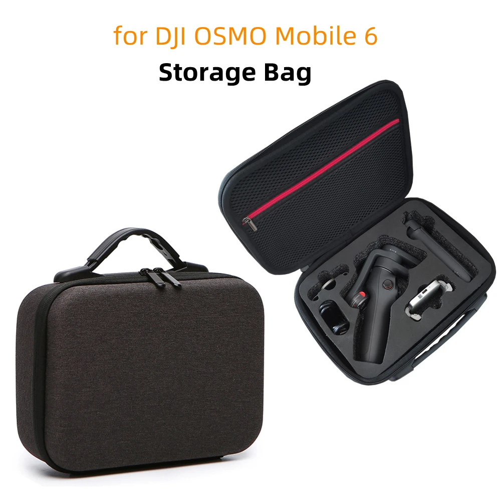 

For OSMO Mobile OM6 Storage Bag Mobile PTZ Stabilizer For DJI OM 6 Carrying Case Accessories