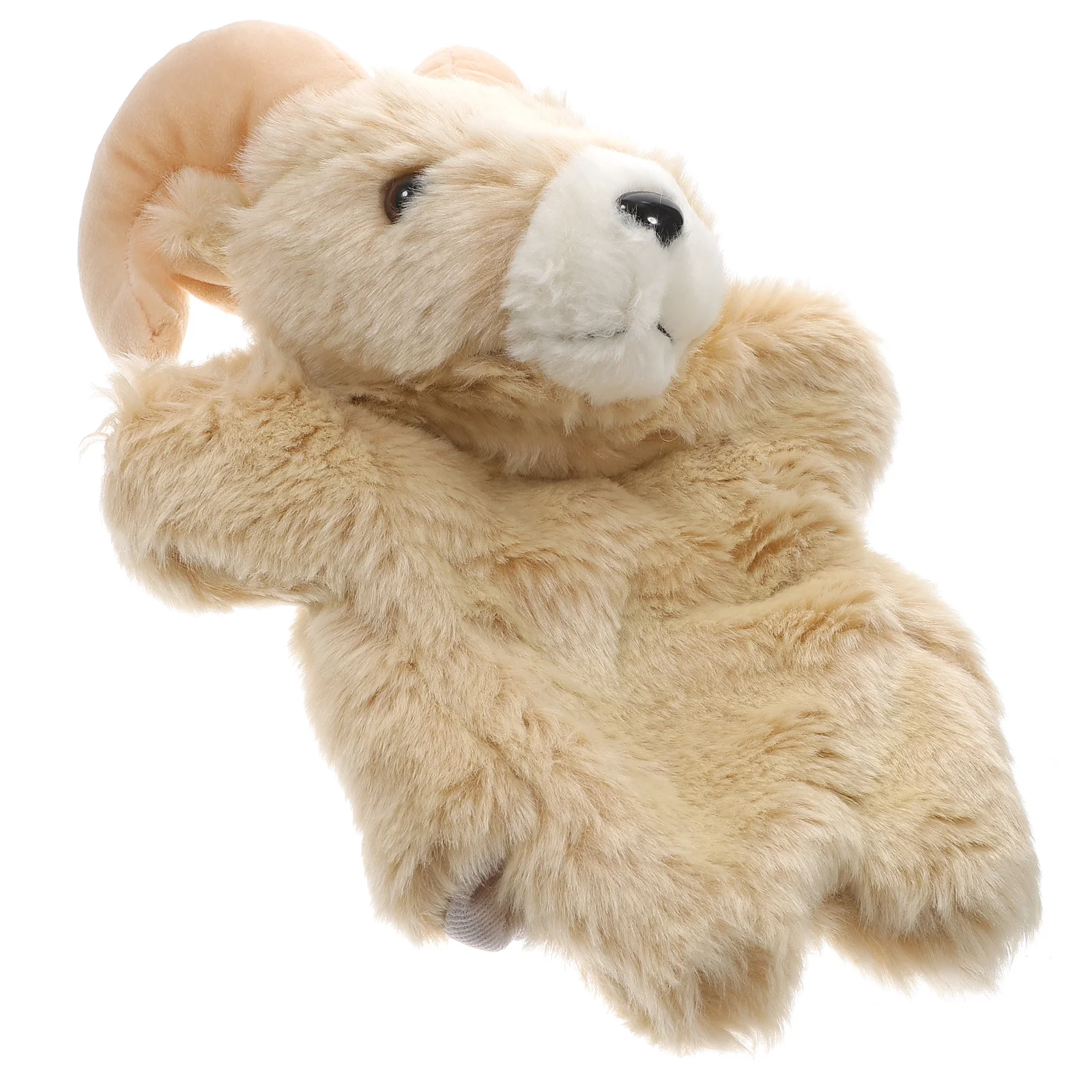 

Animal Hand Puppet Goat Plush Kids Role Play Toy Stuffed Hand Puppet Toy Interactive Toy