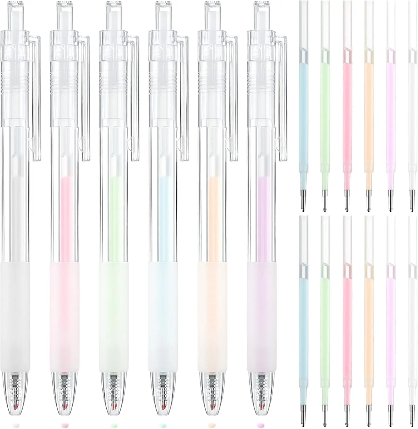 

Набор из 6 быстросохнущих клеевых ручек PVA