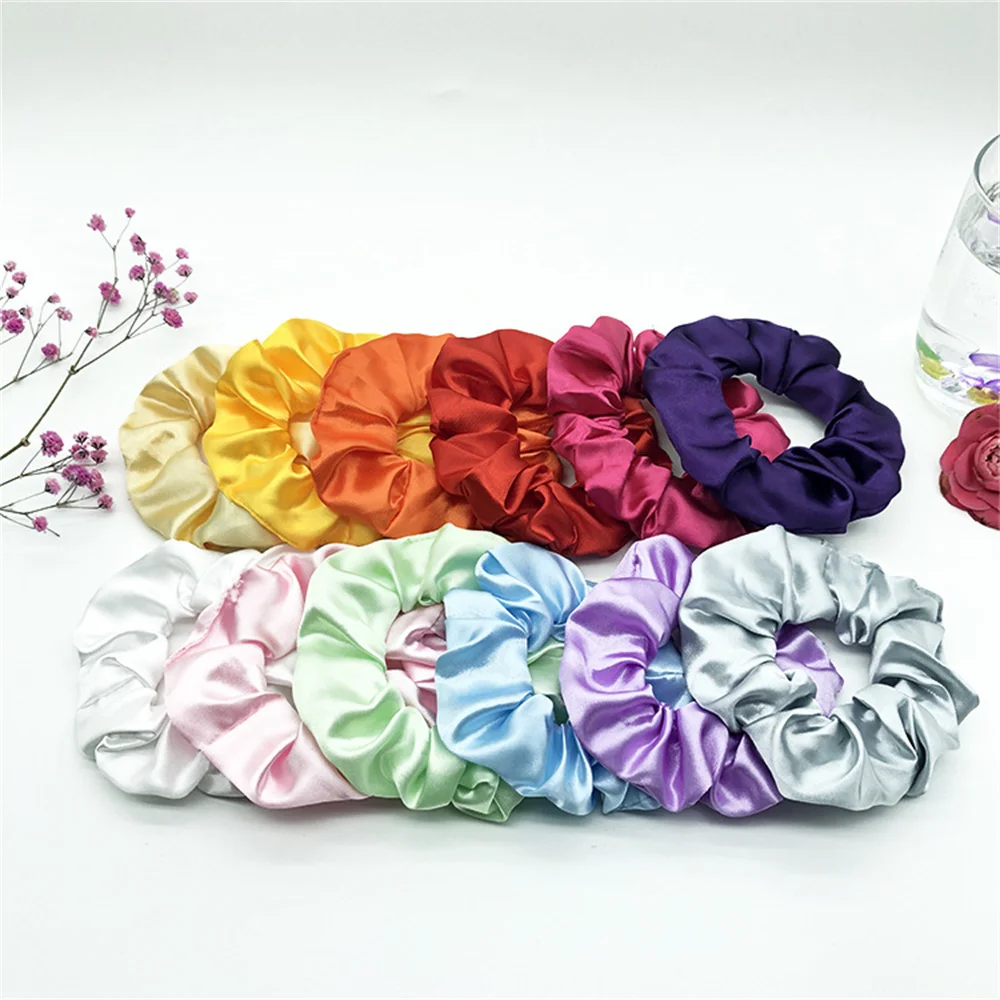 Женские однотонные резинки для волос резинка держатель конского хвоста