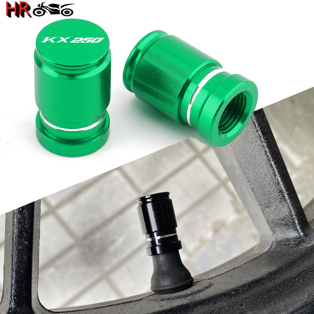 

Новинка для Kawasaki KX250 KX250F KX250X K 250 250F 250X мотоциклетные CNC алюминиевые аксессуары колпачки клапанов колесных шин колпачки заглушки