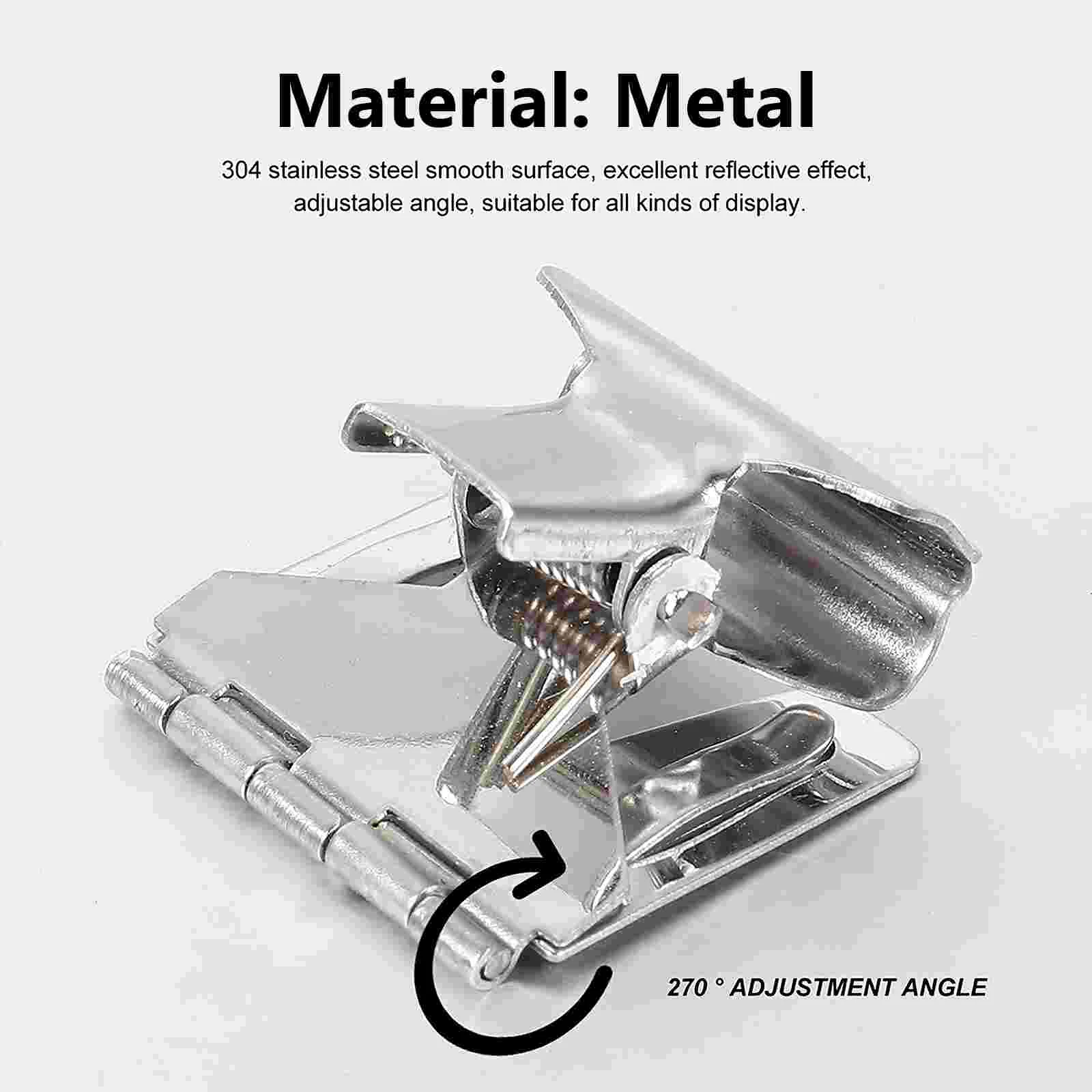 4 шт. держатель для ценников поворотные зажимы знаков супермаркетов вращающаяся