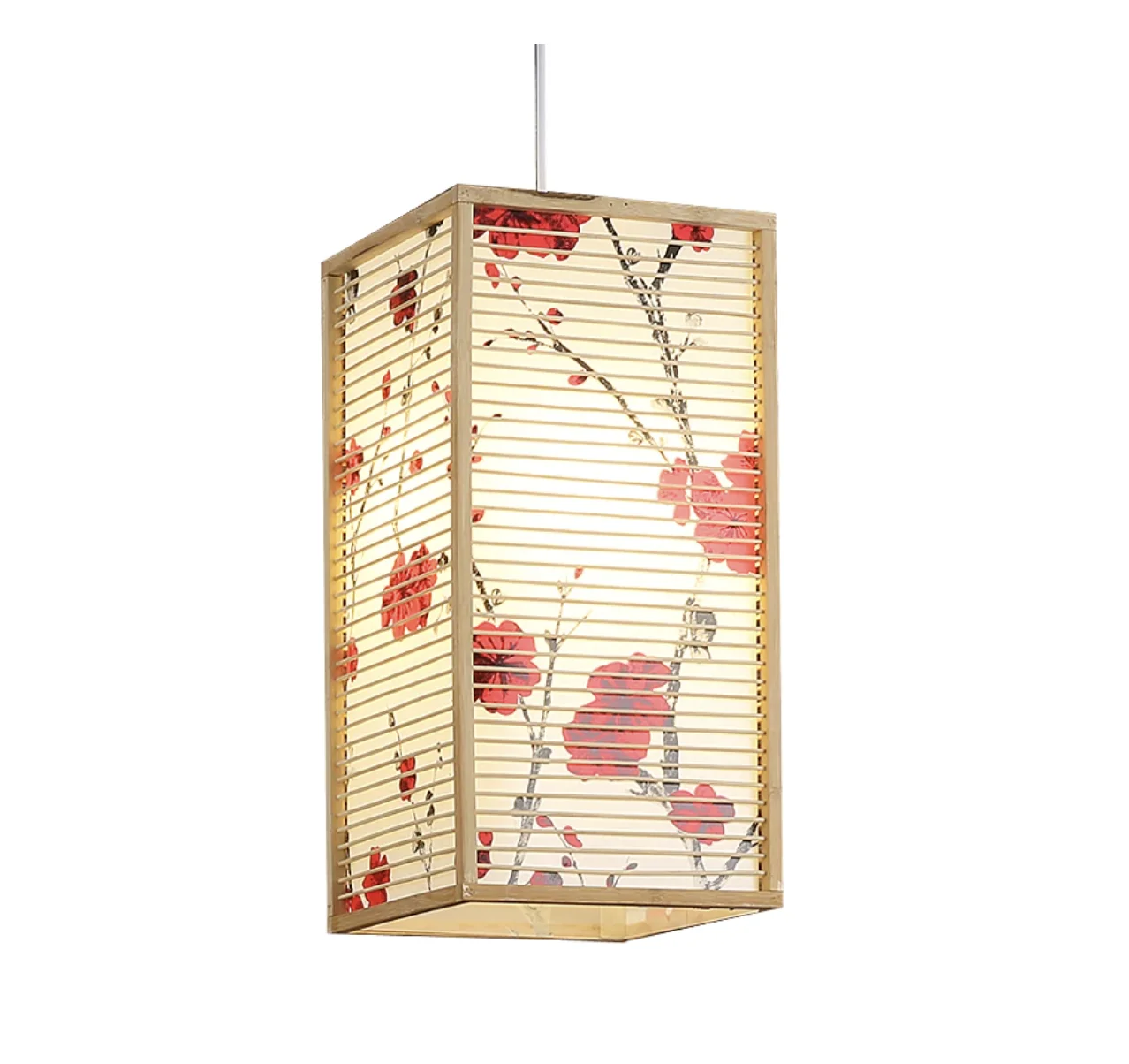 

Vintage birdcage restaurant lighting rustic Japanese chandelier Chandelier engineering bamboo chandelier