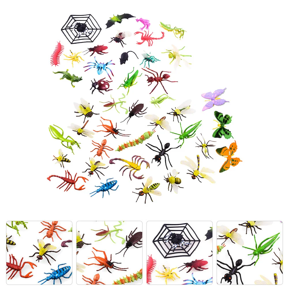 

39 Pcs Toddler Animal Toys Insect Model Simulation Insects Fun Models Childrens Toyss Plastic Realistic Children Toddler