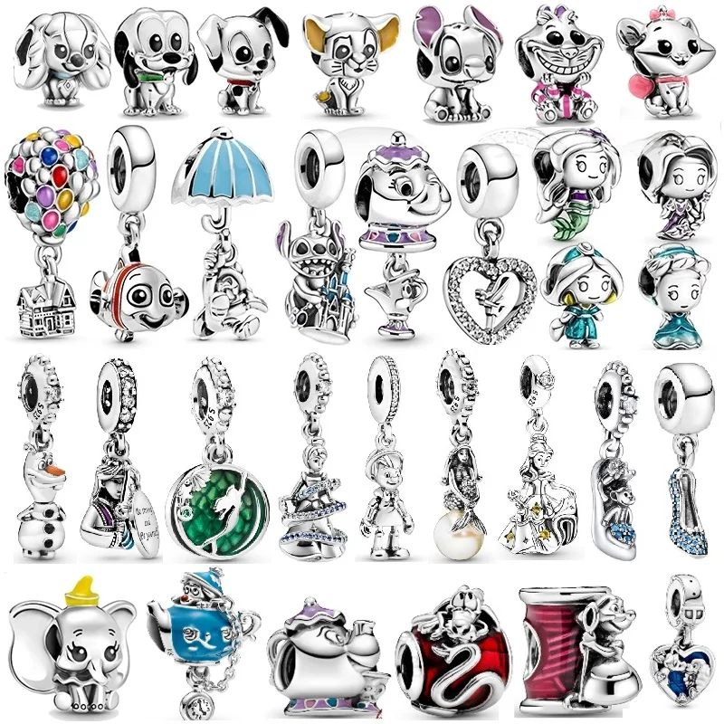 Подвеска-Шарм Гарри поттерс из серебра 2022 пробы с Микки-звездами |