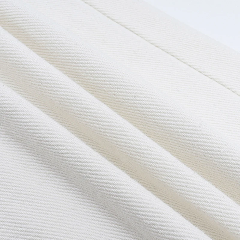 HOUZHOU Design Zipper Slit Jeans Men White Denim Pants Male Black Trousers Male Ripped Streetwear Hip Hop Mens Designer Clothes