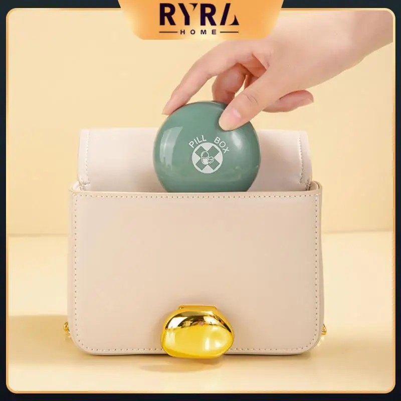 

Mini Sealed Cartridge Moisture Proof Drug Sub-packaging Box Practical Lightweight Pill Storage Box Storage Box Pp Portable