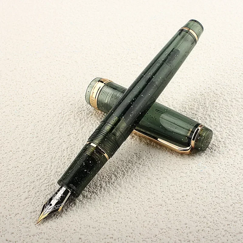 

Перьевая ручка Jinhao 82 флуоресцентно-зеленая EF F M NIB