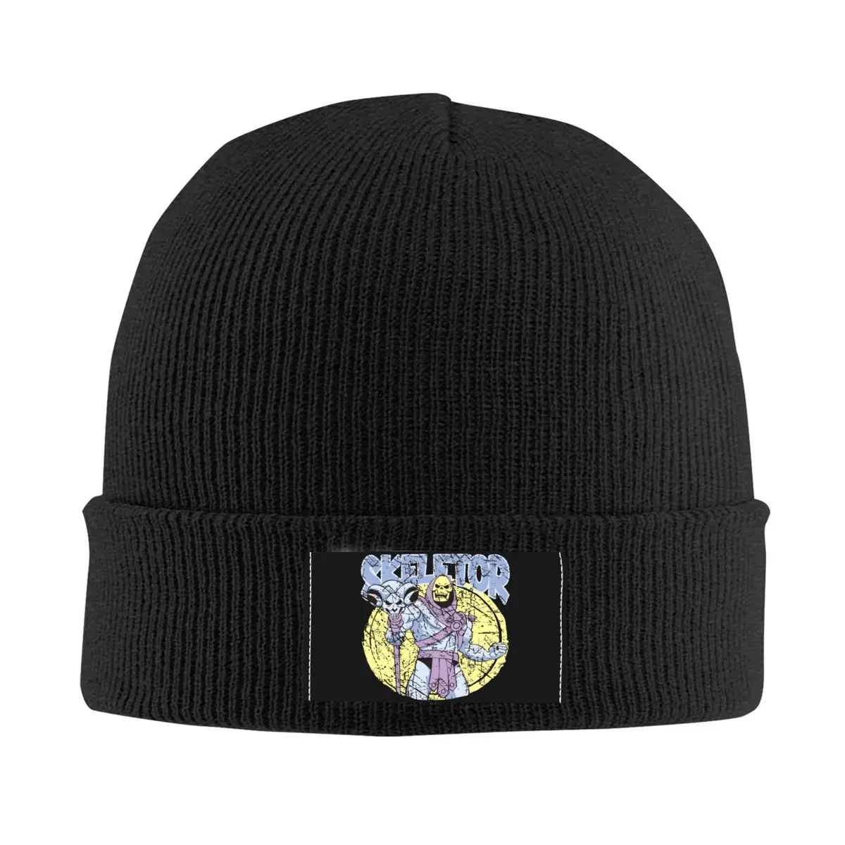 

He-Man And The Masters Of The Universe Skeletor Knit Hat Beanie Autumn Winter Hat Warm Casual Caps for Men Women