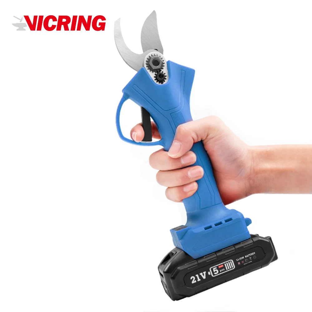 

VICRING Rechargeable pole pruning shears set decoration branch battery-powered telescopic branch shears set
