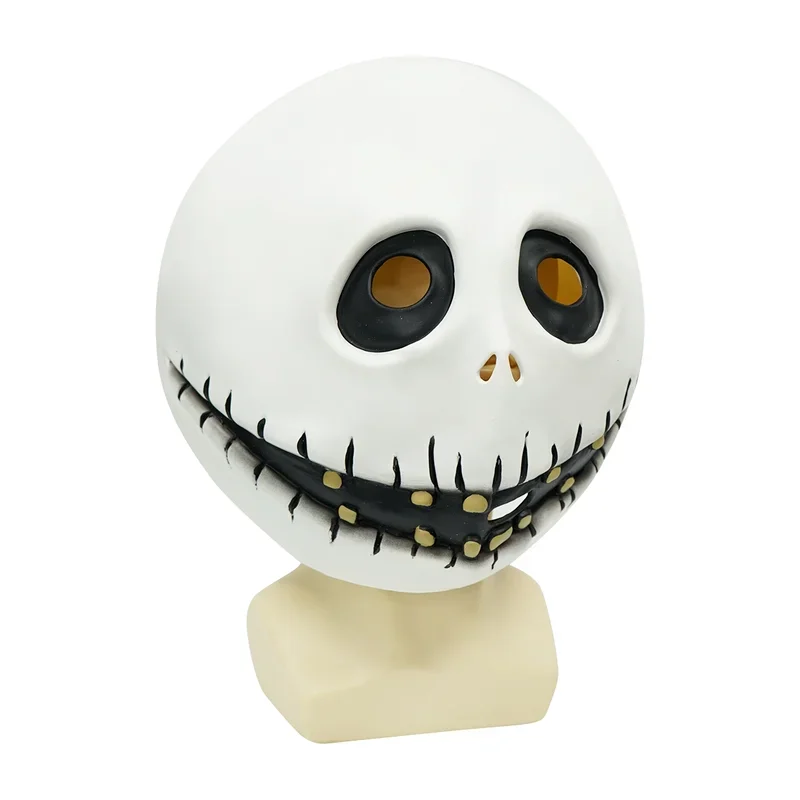 Новинка латексная маска Кошмар перед Рождеством Джека костюм на Хэллоуин