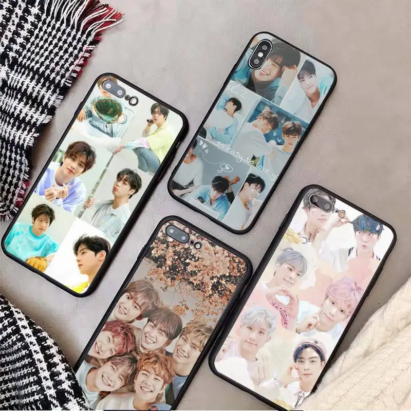 

Cha EunWoo Astro Kpop Phone Case Tempered glass For iphone 11 12 13 PRO MAX mini 6 7 8 plus X XS XR