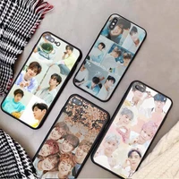 cha eunwoo astro kpop phone case tempered glass for iphone 11 12 13 pro max mini 6 7 8 plus x xs xr