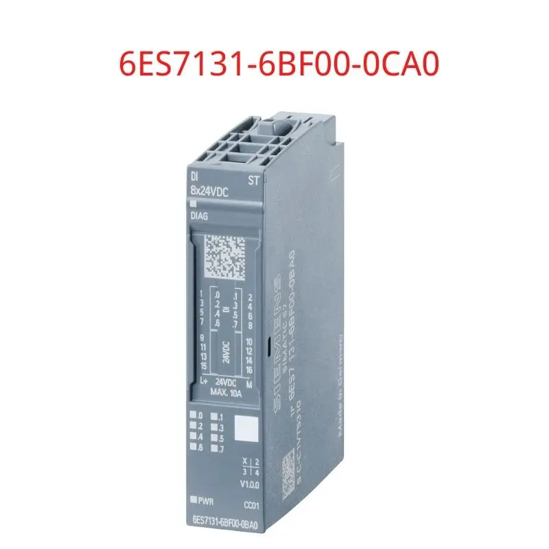 

6ES7131-6BF00-0CA0 Brand new SIMATIC ET 200SP, digital input module, DI 8x 24 V DC High Feature