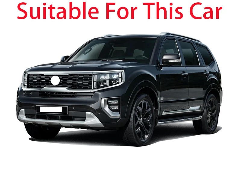 Для Kia Mohave Borrego HM2 2019-2022 автомобильные аксессуары из углеродного волокна крышка