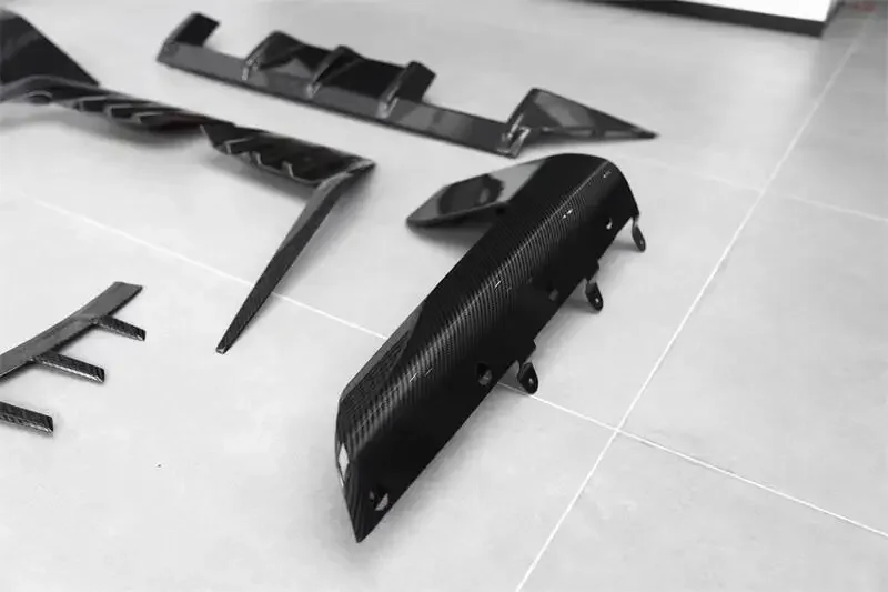 Комплект кузова в стиле MP из сухого углеродного волокна G87 2 серии подходит для