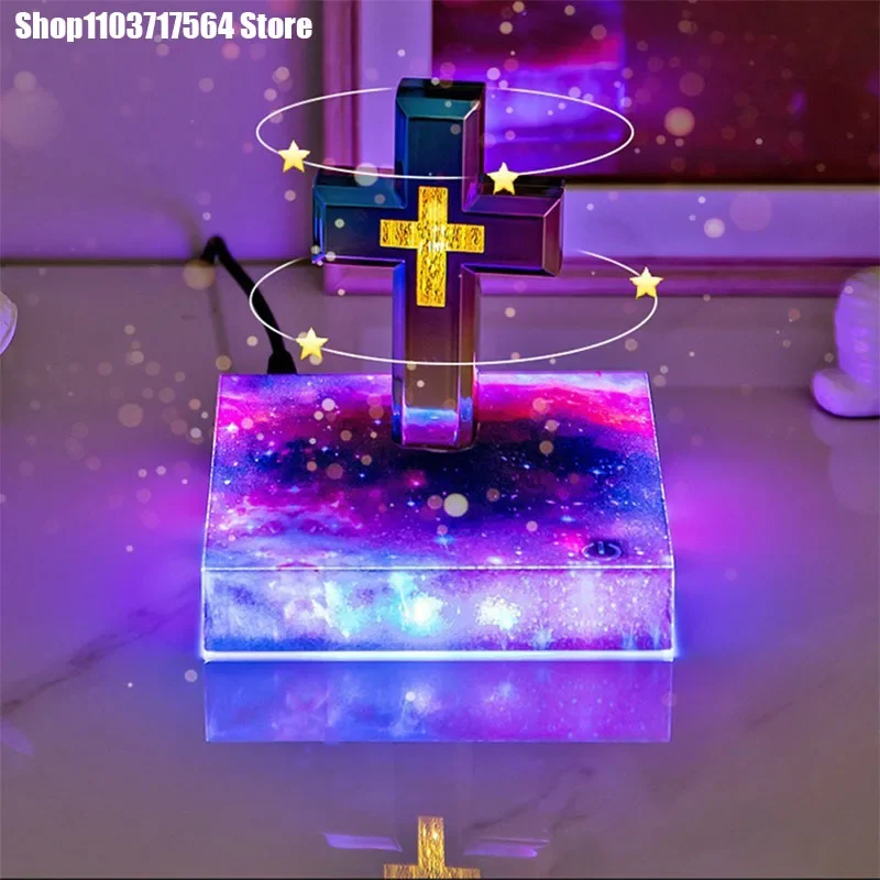 Продажа произведений искусства Магнитная левитационная Крестовая лампа базовый