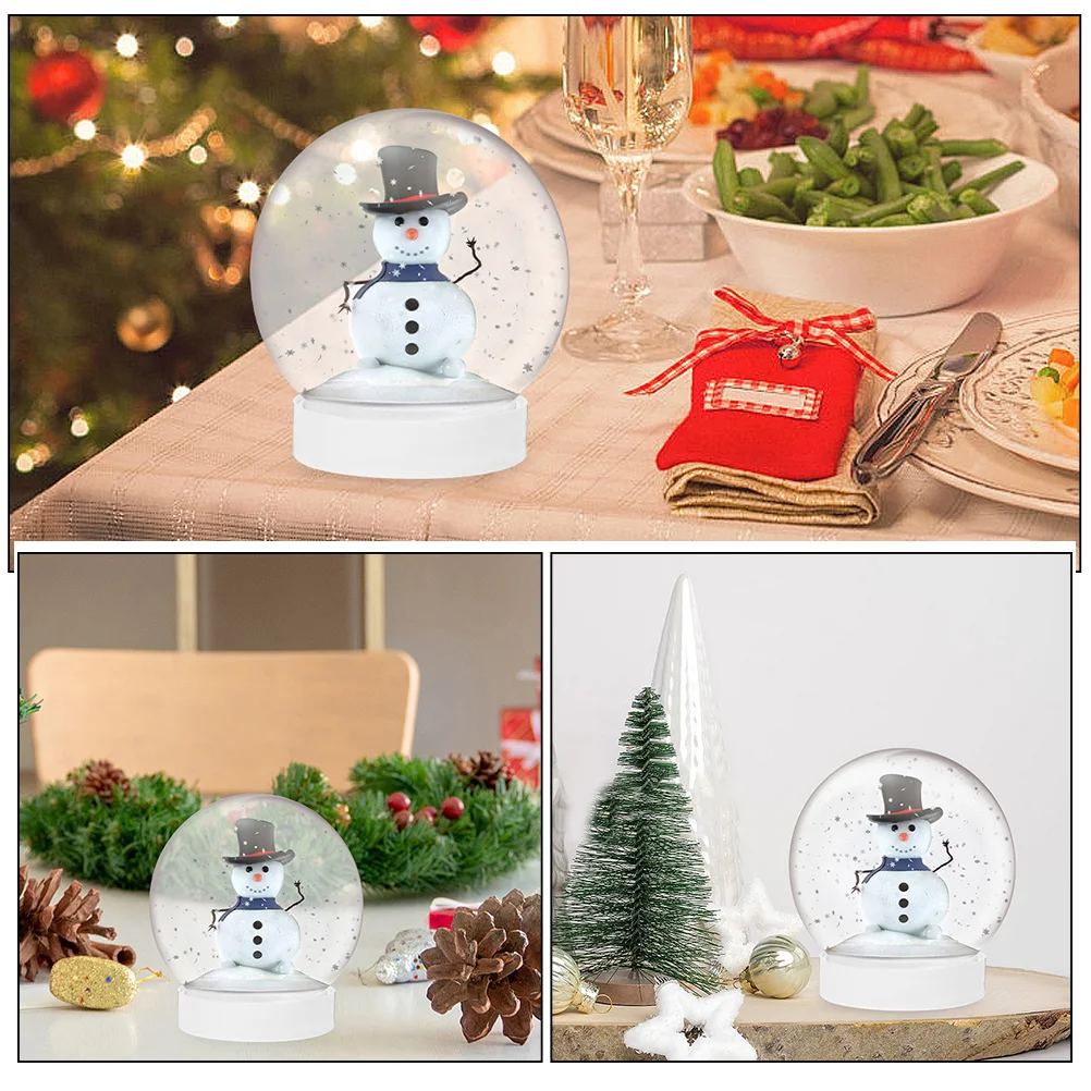 12 шт. сферический снежный шар Снежный Сделайте свой собственный пластиковый