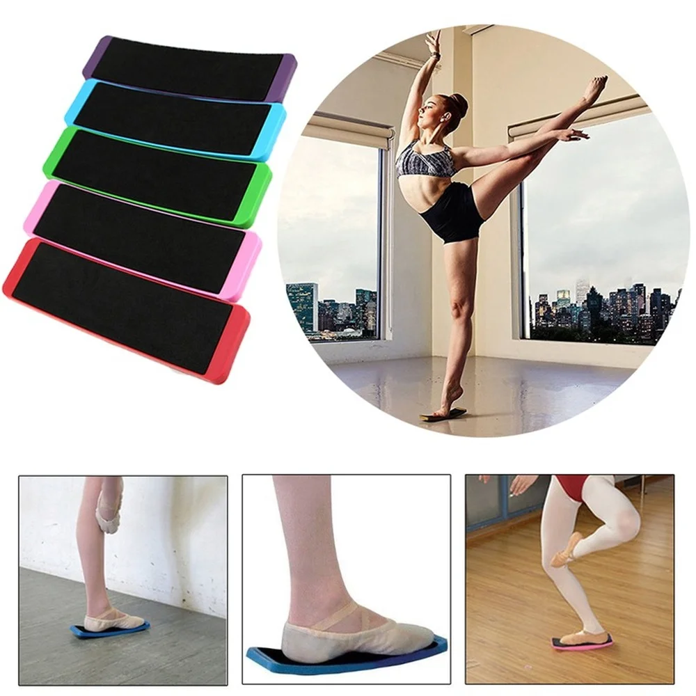 Dance Turn Board on Releve for Dance Ballet Gymnastics Turn Disc to Improve Balance and Pirouette Turning Disc for Dancers