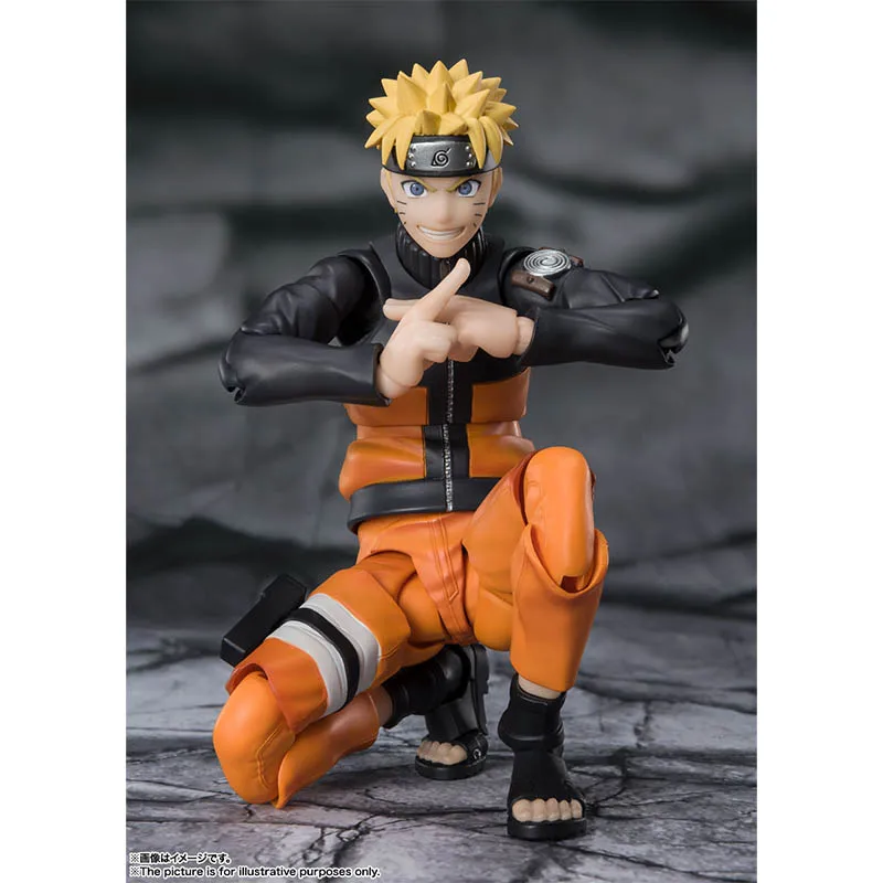 Фото Оригинальные фигурки Bandai S.H.Figuarts Naruto Shippuden, S.H.Figuarts Naruto Uzumaki, аниме-фигурки, модель, абсолютно новые, в коробке, игрушка №5