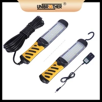 100 Beads Hot High Quality Hand-held Inspection Lamp Wired Practical Portable Work Light With Powerful Magnet Rotating Hook