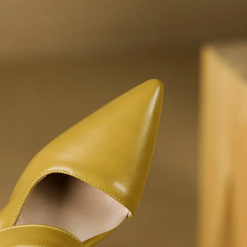 Pointed Toe Mules for Women Outside Slides Slipper Heeled Sandals Comfortable Slip On Shoes