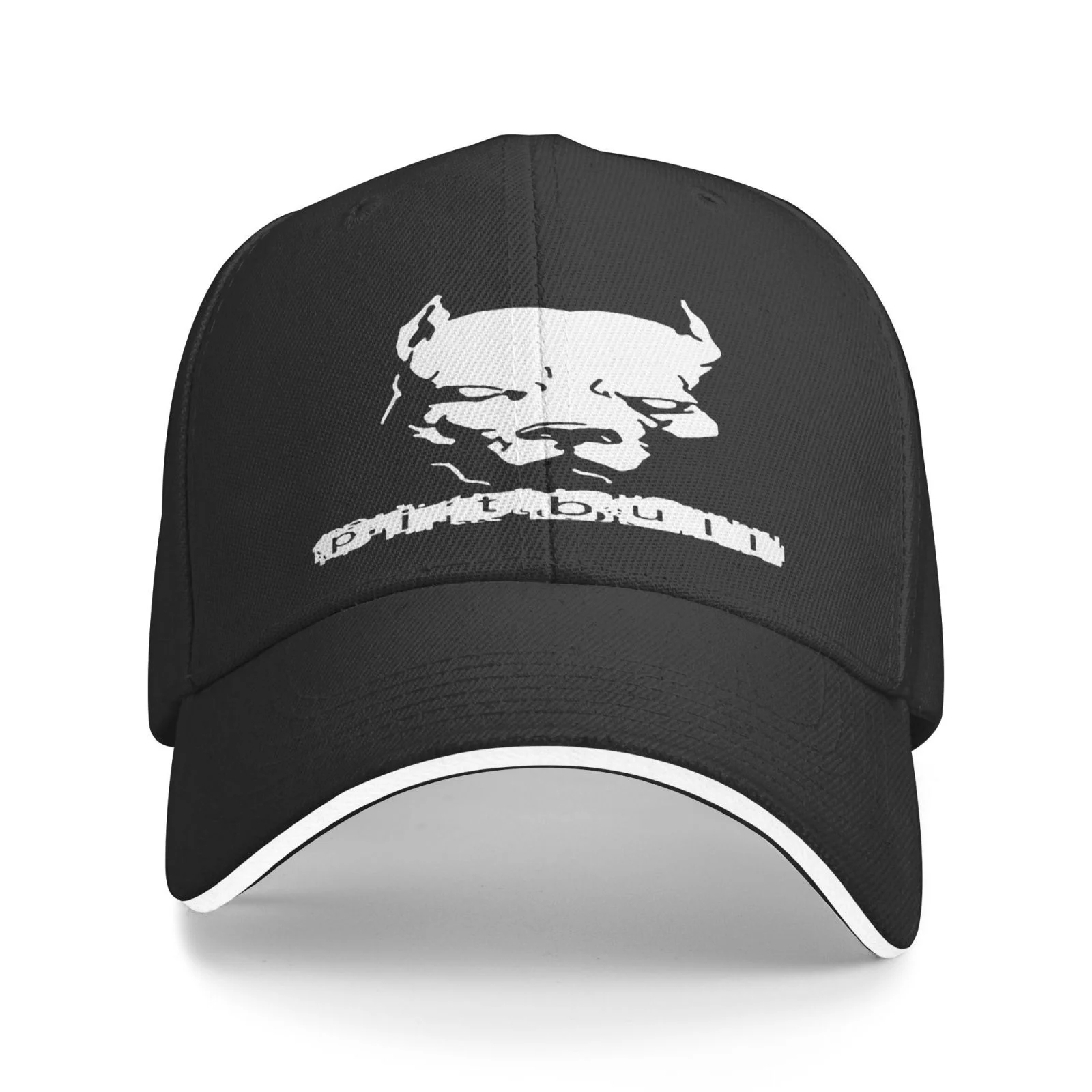 

Tmask Pitbull American Pit Bull Spiked Men's Cap Men Cap Beret Sun Hats Designer Hat Hip Hop Hats Custom Men's Winter Hat