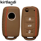 Силиконовый чехол для ключей для Volkswagen VW POLO Octavia Bora Beetle Caddy Passat B5 B6 Golf 6 MK5 MK6 Eos TSI, школьный держатель A5